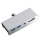 Hub USB Orico USB-C - 2x USB-A 3.0, SD&TF, 3,5mm Audio - srebrny (na zacis